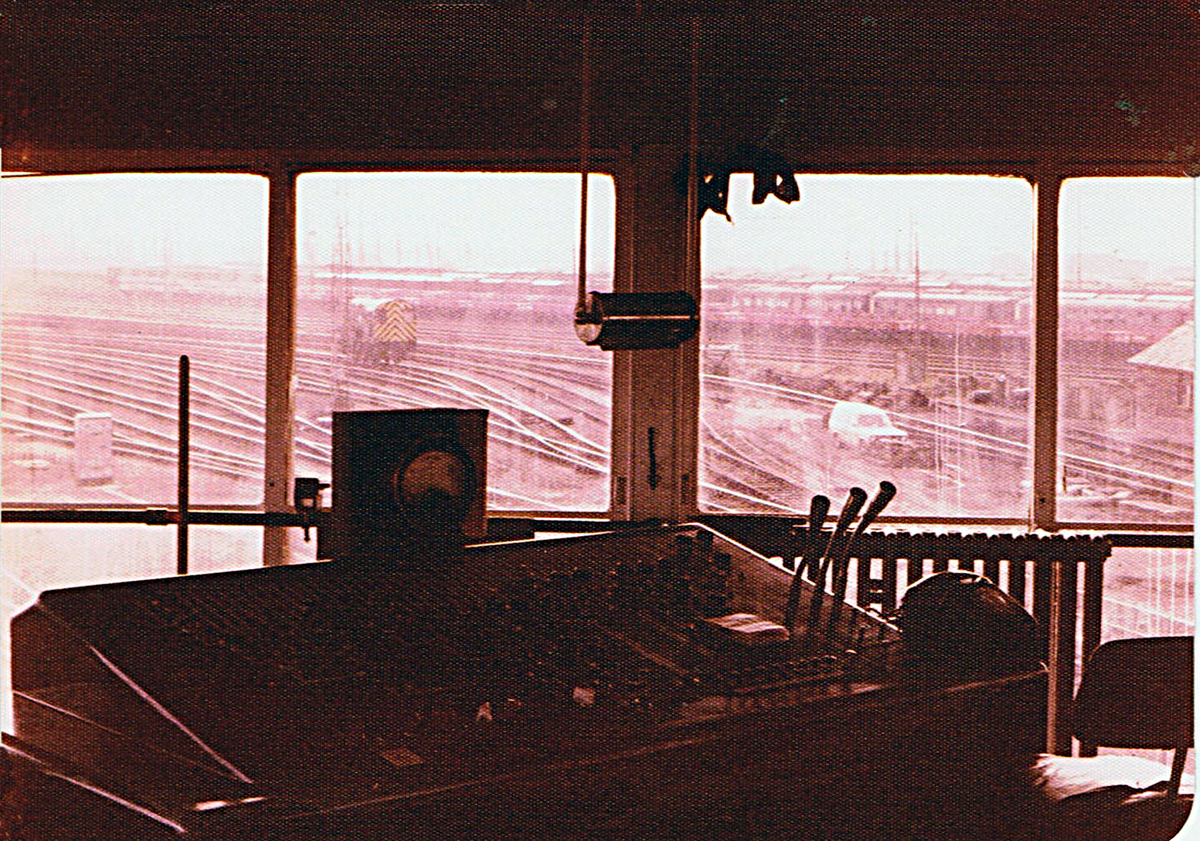 Whitemoor Up Hump 1980 view from cabin 4